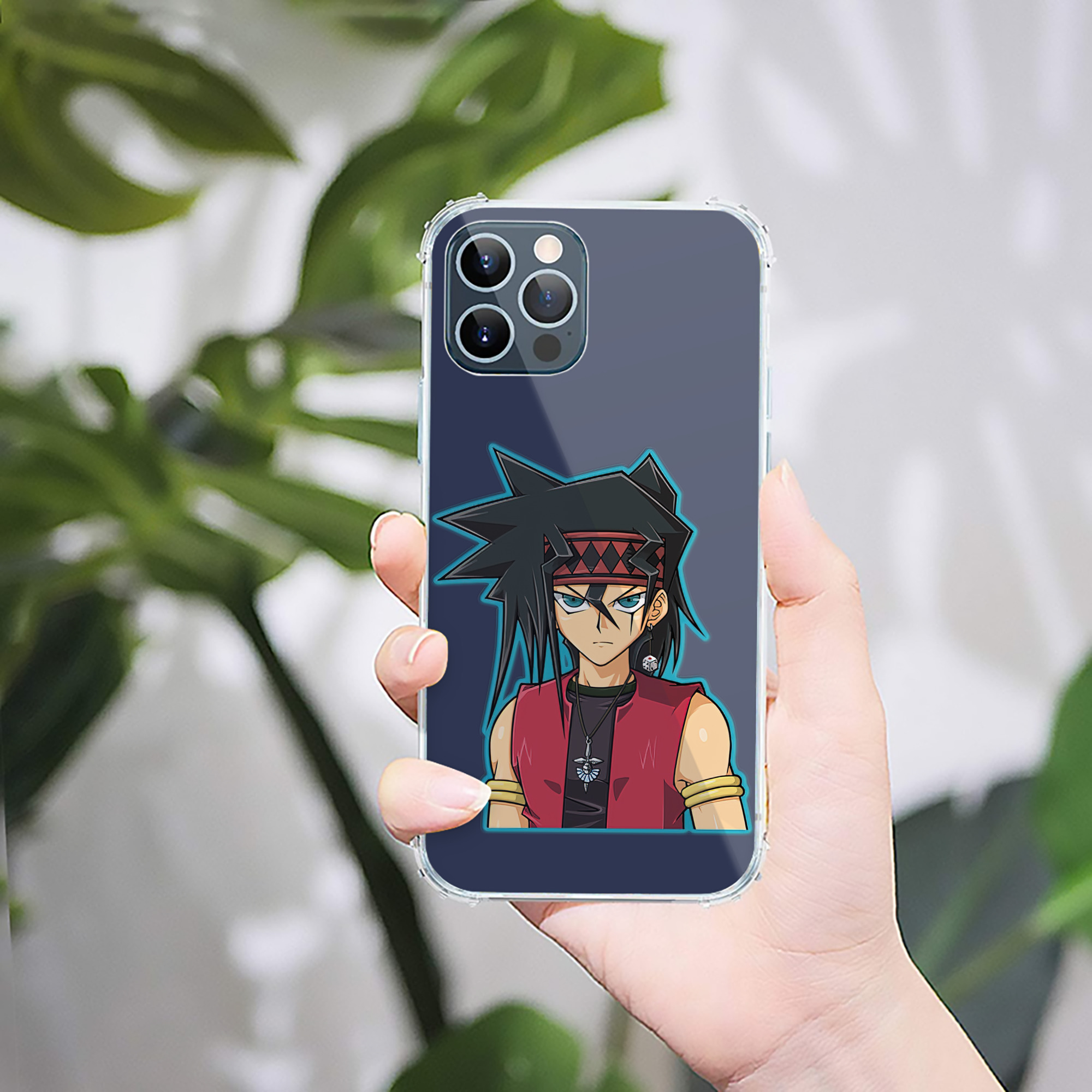 （画像用） 遊☆戯☆王 Yu-Gi-Oh! 【iPhone 12シリーズ対応】透明スマホケース（クリアソフトケース）